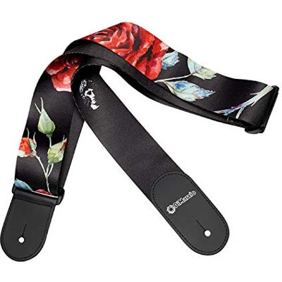 DiMarzio DD3146 Polyphia signatur standard blommig mus svart DiMarzio DD3146 Polyphia signatur standard blommig mus svart