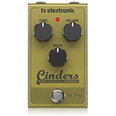 TC Electronic CINDERS OVERDRIVE Rörliknande overdrive med extremt responsiv och uttrycksfull känsla TC Electronic CINDERS OVERDRIVE Rörliknande overdrive med extremt responsiv och uttrycksfull känsla