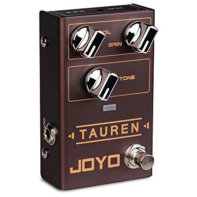 JOYO R-01 Tauren Overdrive, klassisk emulering av en eftertraktad Overdrive-gitarrpedal med låg till medium gain till ett överkomligt pris JOYO R-01 Tauren Overdrive, klassisk emulering av en eftertraktad Overdrive-gitarrpedal med låg till medium gain till ett överkomligt pris