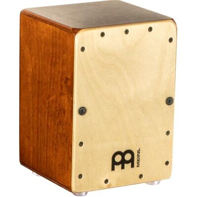 Meinl Percussion Mini Cajon-instrument/trumma – en bra presentidé – den perfekta dekorationen för hem eller kontor – frontplatta av Baltic Birch (MC1AB-B) Meinl Percussion Mini Cajon-instrument/trumma – en bra presentidé – den perfekta dekorationen för hem eller kontor – frontplatta av Baltic Birch (MC1AB-B)