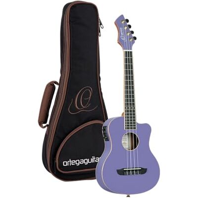 Ortega Guitars Ortega gitarrer Tenor Ukulele elektroakustisk – Horisont Series – inklusive Gigbag – cederer, okoume, lila (RUHZT-CE-VP) Ortega Guitars Ortega gitarrer Tenor Ukulele elektroakustisk – Horisont Series – inklusive Gigbag – cederer, okoume, lila (RUHZT-CE-VP)