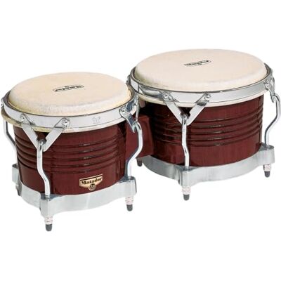 Latin Percussion LP811006 Matador träbongos – mandelbrun/krom Latin Percussion LP811006 Matador träbongos – mandelbrun/krom