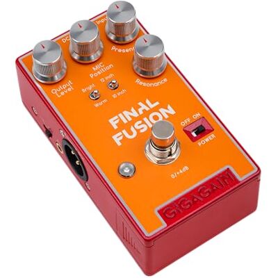 Gigagain GP10 Final Fusion Cab Sim DI-box – gitarrskåpssimulator och DI-låda, inspelning utan förstärkare, mixer och ljudgränssnittsutgång, tyst övningslösning, kompakt metallpedal Gigagain GP10 Final Fusion Cab Sim DI-box – gitarrskåpssimulator och DI-låda, inspelning utan förstärkare, mixer och ljudgränssnittsutgång, tyst övningslösning, kompakt metallpedal