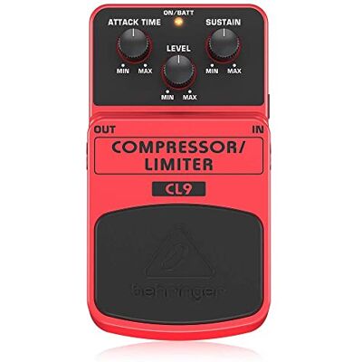 Behringer CL9 Klassisk kompressor/limiter effektpedal Behringer CL9 Klassisk kompressor/limiter effektpedal