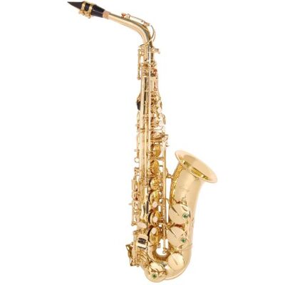 ODYSSEY OAS130 Debut 'Eb' Alto saxofon outfit med deluxe-fodral och tillbehörssats – mässingsinstrument – perfekt för nybörjare och proffs ODYSSEY OAS130 Debut 'Eb' Alto saxofon outfit med deluxe-fodral och tillbehörssats – mässingsinstrument – perfekt för nybörjare och proffs