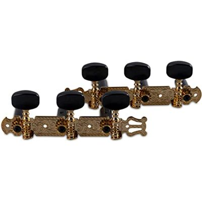 GEWA 545220 Mekanisk Klassisk gitarr Pro Gyllene konst med pund GEWA 545220 Mekanisk Klassisk gitarr Pro Gyllene konst med pund