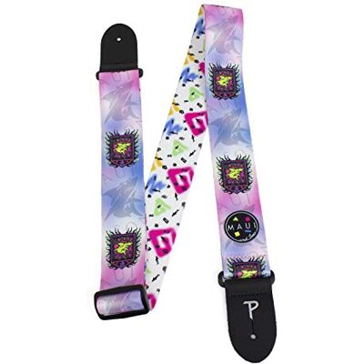 P Perri's Leathers Ltd. Perri's Leathers Maui & Sons gitarrrem (officiell licensiering) 2 cm polyestervävning, justerbar längd 39 tum – 58 tum lång, NWS30P-8167 P Perri's Leathers Ltd. Perri's Leathers Maui & Sons gitarrrem (officiell licensiering) 2 cm polyestervävning, justerbar längd 39 tum – 58 tum lång, NWS30P-8167