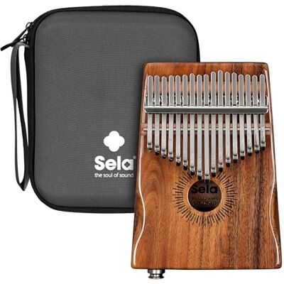 Hage Musikverlag Sela Kalimba 17 Koa Hollow med pickup Hage Musikverlag Sela Kalimba 17 Koa Hollow med pickup