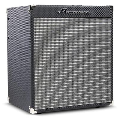 Ampeg RB-110 Bascombo – 50W Övningsförstärkare med Legacy Preamp, SGT Overdrive, 3-bands EQ, AUX-ingång, Hörlursutgång, XLR Line Out och 1x10" högtalare – Svart Ampeg RB-110 Bascombo – 50W Övningsförstärkare med Legacy Preamp, SGT Overdrive, 3-bands EQ, AUX-ingång, Hörlursutgång, XLR Line Out och 1x10" högtalare – Svart