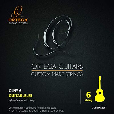 Ortega Guitars ORTEGA Gitarrsträngar – 420–440 mm mensur 6 stycken (GLNY-6) Ortega Guitars ORTEGA Gitarrsträngar – 420–440 mm mensur 6 stycken (GLNY-6)