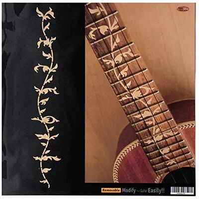 Inlaystickers Fretboard markörer inlägg dekaler för konsert ukulele – livets träd – träig Inlaystickers Fretboard markörer inlägg dekaler för konsert ukulele – livets träd – träig