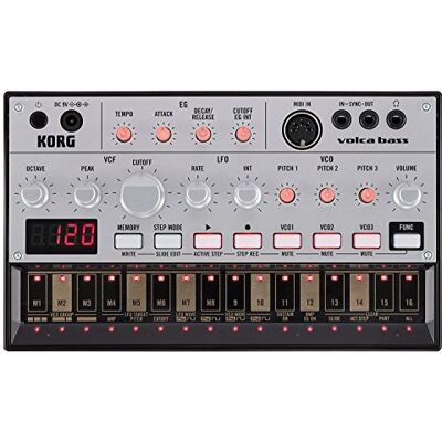 Korg VOLCA-BASS analog synthesizer svart Korg VOLCA-BASS analog synthesizer svart