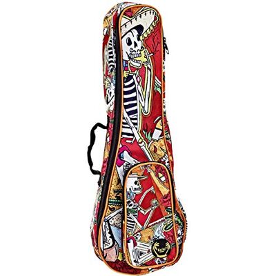 Ortega Guitars ORTEGA Gigväska för Soprano ukuleles med axelremmar – El Muerto (KUB-EM-SO) Ortega Guitars ORTEGA Gigväska för Soprano ukuleles med axelremmar – El Muerto (KUB-EM-SO)