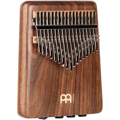 Meinl Percussion Solid Pickup Kalimba – tumpiano med pickup – inställning D B G E C A F D C E G B D F A C E – valnöt, naturlig (PKA17AW) Meinl Percussion Solid Pickup Kalimba – tumpiano med pickup – inställning D B G E C A F D C E G B D F A C E – valnöt, naturlig (PKA17AW)