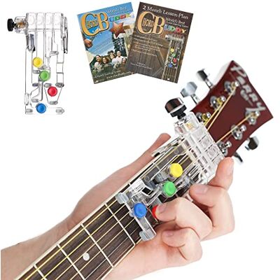 ChordBuddy "MADE IN THE USA" Gitarrlärande med sångbok, lektionsplan, app och högerhänt ChordBuddy "MADE IN THE USA" Gitarrlärande med sångbok, lektionsplan, app och högerhänt