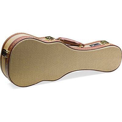 Stagg Sopran ukulele deluxe fodral – guld tweed Stagg Sopran ukulele deluxe fodral – guld tweed