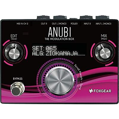 Foxgear ANUBI modulationsbox modulationspedal Foxgear ANUBI modulationsbox modulationspedal