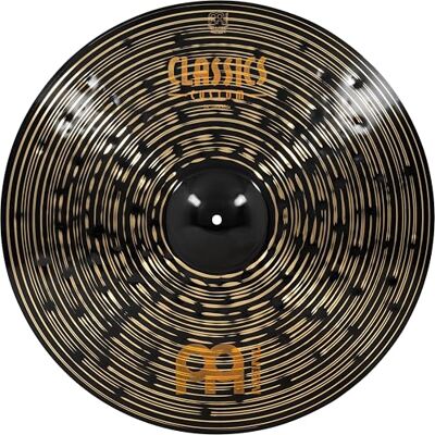 Meinl Percussion Klassisk anpassad mörk 61 cm Ride Cymbal för trumset Tillverkad i Tyskland B12 brons, 2-års garanti Meinl Percussion Klassisk anpassad mörk 61 cm Ride Cymbal för trumset Tillverkad i Tyskland B12 brons, 2-års garanti