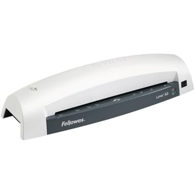 Fellowes A3-laminator Lunar, för nybörjare, laminerade 80 till 125 mikron lamineringsfilmer upp till A3-format, för hemmet Fellowes A3-laminator Lunar, för nybörjare, laminerade 80 till 125 mikron lamineringsfilmer upp till A3-format, för hemmet