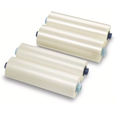 GBC Lamineringsfilmrullar för Ultima35 laminator, lamineringsfolierulle, 60 m x 305 mm, filmtjocklek 125 mic, 2 stycken, 3400931EZ GBC Lamineringsfilmrullar för Ultima35 laminator, lamineringsfolierulle, 60 m x 305 mm, filmtjocklek 125 mic, 2 stycken, 3400931EZ