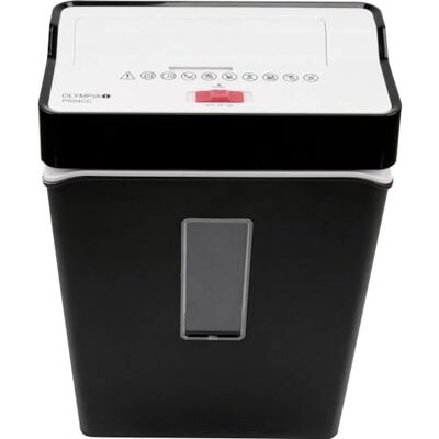 Olympia PS 54 CC Professionell dokumentförstörare (med partikelskärning, säkerhetsnivå P4, kreditkort, 8 ark 80 g/m², pappersdokumentförstörare för kontoret, pappersförstörare, dokumentförstörare, Olympia PS 54 CC Professionell dokumentförstörare (med partikelskärning, säkerhetsnivå P4, kreditkort, 8 ark 80 g/m², pappersdokumentförstörare för kontoret, pappersförstörare, dokumentförstörare,