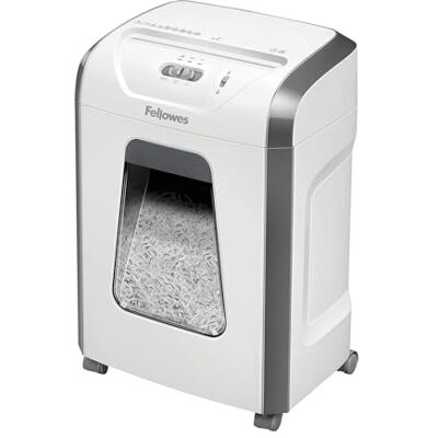Fellowes Powershred FS-12C Personlig dokumentförstörare, dokumentförstörare, häftklamrar, kreditkort, korsskärning, 19L fack, 12 ark, DIN P4-säkerhet, Amazon Exclusive Fellowes Powershred FS-12C Personlig dokumentförstörare, dokumentförstörare, häftklamrar, kreditkort, korsskärning, 19L fack, 12 ark, DIN P4-säkerhet, Amazon Exclusive