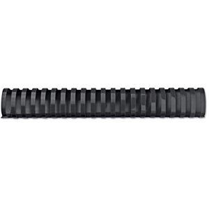GBC CombBind bindningskammar, 38 mm, 330 arkkapacitet, A4, 21 ring, svart, paket med 50, 4028185 GBC CombBind bindningskammar, 38 mm, 330 arkkapacitet, A4, 21 ring, svart, paket med 50, 4028185