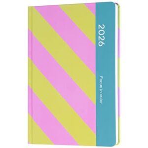 Grupo Erik 2026 Diary A5 Week To View Fun Focus In Color A5 Weekly Planner 2026 With Diary Stickers, Pocket, Bookmark, December 2025 December 2026 Cute Planner Grupo Erik 2026 Diary A5 Week To View Fun Focus In Color A5 Weekly Planner 2026 With Diary Stickers, Pocket, Bookmark, December 2025 December 2026 Cute Planner