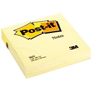 Post-it 5635G självhäftande lappar XL-notes, 100 x 100 mm, 200 blad, gul