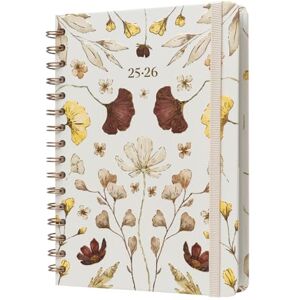 Kokonote A5 Academic Diary 2025-2026 Week To View Jour Florale Academic Planner 2025-2026 With Stickers, Student Essentials For University, Back To School Supplies Kokonote A5 Academic Diary 2025-2026 Week To View Jour Florale Academic Planner 2025-2026 With Stickers, Student Essentials For University, Back To School Supplies