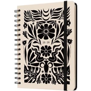Kokonote A5 Academic Diary 2025-2026 Week To View Nordic Academic Planner 2025-2026 With Stickers, Student Essentials For University, Back To School Supplies Kokonote A5 Academic Diary 2025-2026 Week To View Nordic Academic Planner 2025-2026 With Stickers, Student Essentials For University, Back To School Supplies