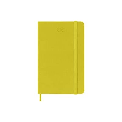 Moleskine Klassisk 12 månader 2023 veckoplanerare, hårt fodral, ficka (8,9 cm x 14 cm), hö gul Moleskine Klassisk 12 månader 2023 veckoplanerare, hårt fodral, ficka (8,9 cm x 14 cm), hö gul