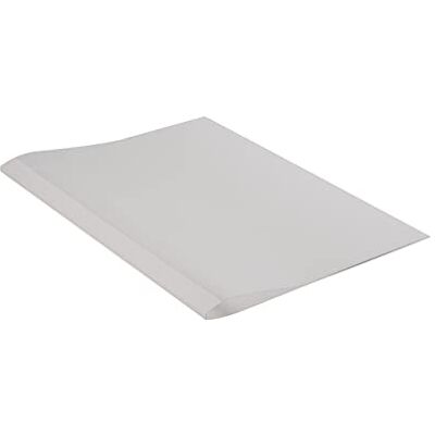 Fellowes Prestige termiska bindningsskydd 150 mikron PVC framsida 220 g/m² baksida läderstruktur vit Fellowes Prestige termiska bindningsskydd 150 mikron PVC framsida 220 g/m² baksida läderstruktur vit