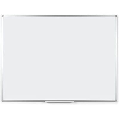 BoardsPlus – Magnetisk whiteboard – 90 x 60 cm – magnettavla med lackerad stålyta, magnetvägg med aluminiumram och pennskrin BoardsPlus – Magnetisk whiteboard – 90 x 60 cm – magnettavla med lackerad stålyta, magnetvägg med aluminiumram och pennskrin