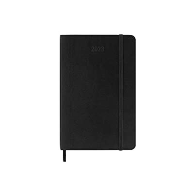 Moleskine Veckoplanerare 2023, 9 x 14 cm, Svart Moleskine Veckoplanerare 2023, 9 x 14 cm, Svart