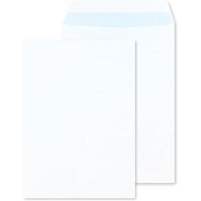 RAYLU PAPER Stort vitt papperspaket med självhäftande lås för dokumentleverans, enkel och snabb tätning, 100 g/m² tjock (4 ° lång, 500 stycken) RAYLU PAPER Stort vitt papperspaket med självhäftande lås för dokumentleverans, enkel och snabb tätning, 100 g/m² tjock (4 ° lång, 500 stycken)