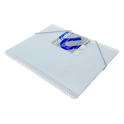 Grafoplás 39836000 mapp med 60 omslag A4, med spiralbindning och innerficka, transparent, maxiplás Grafoplás 39836000 mapp med 60 omslag A4, med spiralbindning och innerficka, transparent, maxiplás