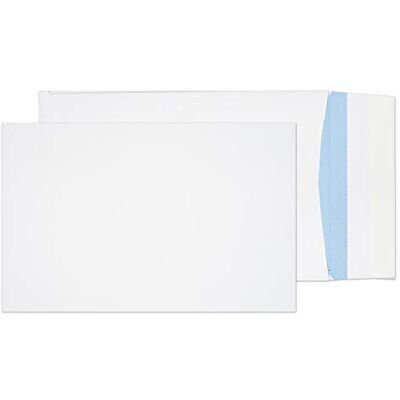 Blake Everyday 381 x 254 x 25 mm 140 Gsm Ficka Med Veck Peel And Seal 12201 Vit, Förpackning Med 500 Blake Everyday 381 x 254 x 25 mm 140 Gsm Ficka Med Veck Peel And Seal 12201 Vit, Förpackning Med 500