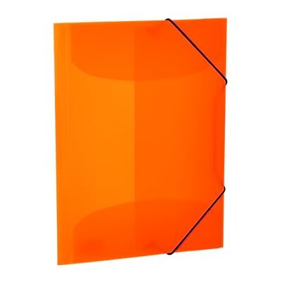 HERMA 19656 samlarmappar A4 genomskinlig neonorange, 3 stycken, barn hörnspännmappar av plast med innerflikar och elastiskt band, stabilt plastmappset för pojkar och flickor HERMA 19656 samlarmappar A4 genomskinlig neonorange, 3 stycken, barn hörnspännmappar av plast med innerflikar och elastiskt band, stabilt plastmappset för pojkar och flickor