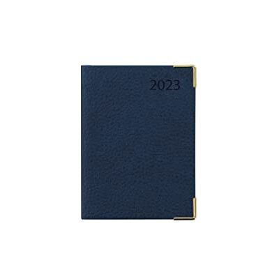 Letts of London Letts Connoisseur Mini Pocket Vecka för att se 2023 dagbok blå Letts of London Letts Connoisseur Mini Pocket Vecka för att se 2023 dagbok blå