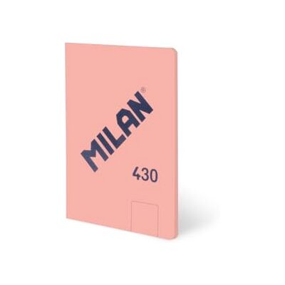 MILAN Anteckningsbok A5 limmade 48 vita ark 95 gr/m² samling 430 sedan 1918, rosa MILAN Anteckningsbok A5 limmade 48 vita ark 95 gr/m² samling 430 sedan 1918, rosa