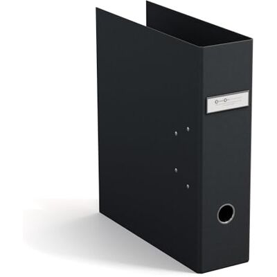 Bigso Box of Sweden BIGSO ARCHIE Mapp med 2 ringar och spakmekanik – ringpärm av fiberskiva och papper – ringbok A4 för arkivering av löst papper – mörkgrå Bigso Box of Sweden BIGSO ARCHIE Mapp med 2 ringar och spakmekanik – ringpärm av fiberskiva och papper – ringbok A4 för arkivering av löst papper – mörkgrå