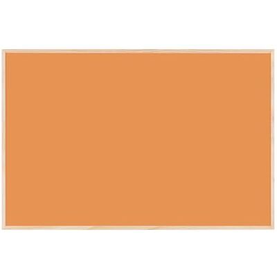 Bi-Office Earth New Basic Magnetisk Tangerine Tavla, 88,5 x 58,5 cm, Lackad Stålyta, Ram i Naturlig Furu Bi-Office Earth New Basic Magnetisk Tangerine Tavla, 88,5 x 58,5 cm, Lackad Stålyta, Ram i Naturlig Furu