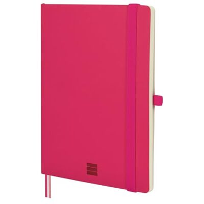 Finocam – Nexo Notebook Soft Cover Plain Fuchsia A5 Notebook with Micro-Perforated Pages Pocket and Pen Holder 72 Pages, Ideal for Writing and Drawing Finocam – Nexo Notebook Soft Cover Plain Fuchsia A5 Notebook with Micro-Perforated Pages Pocket and Pen Holder 72 Pages, Ideal for Writing and Drawing