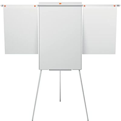 Nobo Impression Pro Magnetisk Whiteboard Med Yta I Stål, Ställ Med Tre Ben Och Förlängningsarmar, Fristående Whiteboardtavla, Kan Justeras I Höjdled, Med Pennhållare Och Krokar För Block, Vit, 1901918 Nobo Impression Pro Magnetisk Whiteboard Med Yta I Stål, Ställ Med Tre Ben Och Förlängningsarmar, Fristående Whiteboardtavla, Kan Justeras I Höjdled, Med Pennhållare Och Krokar För Block, Vit, 1901918