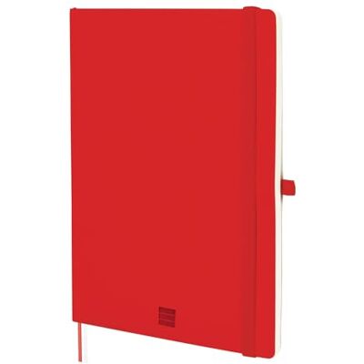 Finocam – Nexo Notebook Soft Cover Plain Red Large Notebook with Micro-Perforated Pages Pocket and Pen Holder 72 Pages, Ideal for Writing and Drawing Finocam – Nexo Notebook Soft Cover Plain Red Large Notebook with Micro-Perforated Pages Pocket and Pen Holder 72 Pages, Ideal for Writing and Drawing