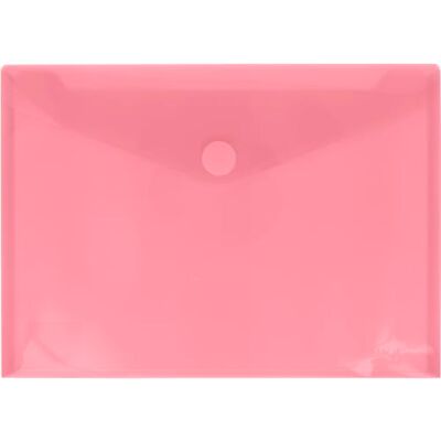 Grafoplás Förpackning 10 plastkuvertmappar Kardborreförslutning Folio Plus-storlek Ljusrosa Multiline 33,5 x 24 cm Genomskinligt randigt polypropen Perfekt för a4-dokument Grafoplás Förpackning 10 plastkuvertmappar Kardborreförslutning Folio Plus-storlek Ljusrosa Multiline 33,5 x 24 cm Genomskinligt randigt polypropen Perfekt för a4-dokument