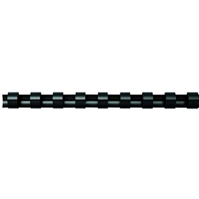 Fellowes Pinnar för plastbindning, 14 mm diameter, 21 ringar, för A4-dokument, svart, förpackning med 100 stycken Fellowes Pinnar för plastbindning, 14 mm diameter, 21 ringar, för A4-dokument, svart, förpackning med 100 stycken