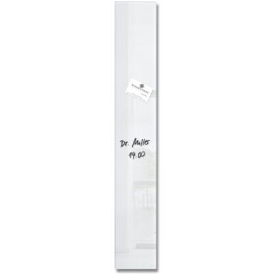Sigel liten magnetisk glasskiva/magnetlist 12 x 78 cm super-weiß Sigel liten magnetisk glasskiva/magnetlist 12 x 78 cm super-weiß