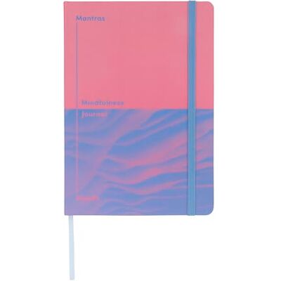 Collins Jumble & Co Head & Heart A5 självvårdande journal Mantras & Moods 100% återvunnet papper rosa/ljusblå Collins Jumble & Co Head & Heart A5 självvårdande journal Mantras & Moods 100% återvunnet papper rosa/ljusblå